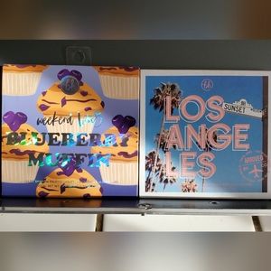 BH Cosmetics Lost in Los Angeles & Blueberry Muffin Palette